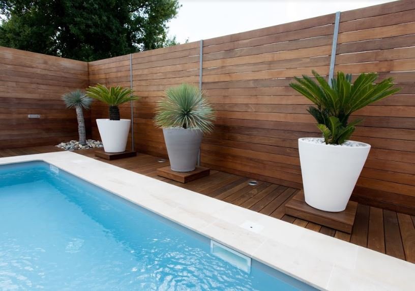 Aménagement extérieur terrasse Blagnac