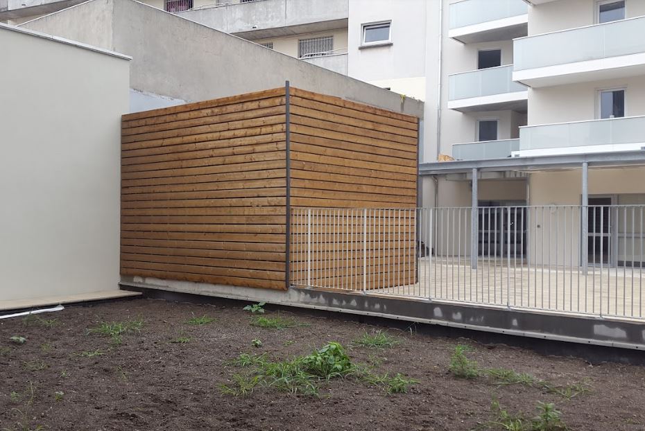 Installation bardage en bois pour façade extérieur Blagnac