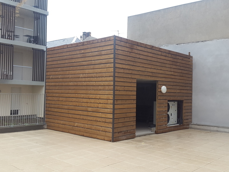 Installation bardage en bois pour façade extérieur Labège