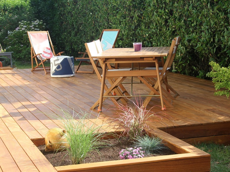 Pose de terrasse bois haut de gamme Labège